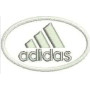 Adidas 66х40мм