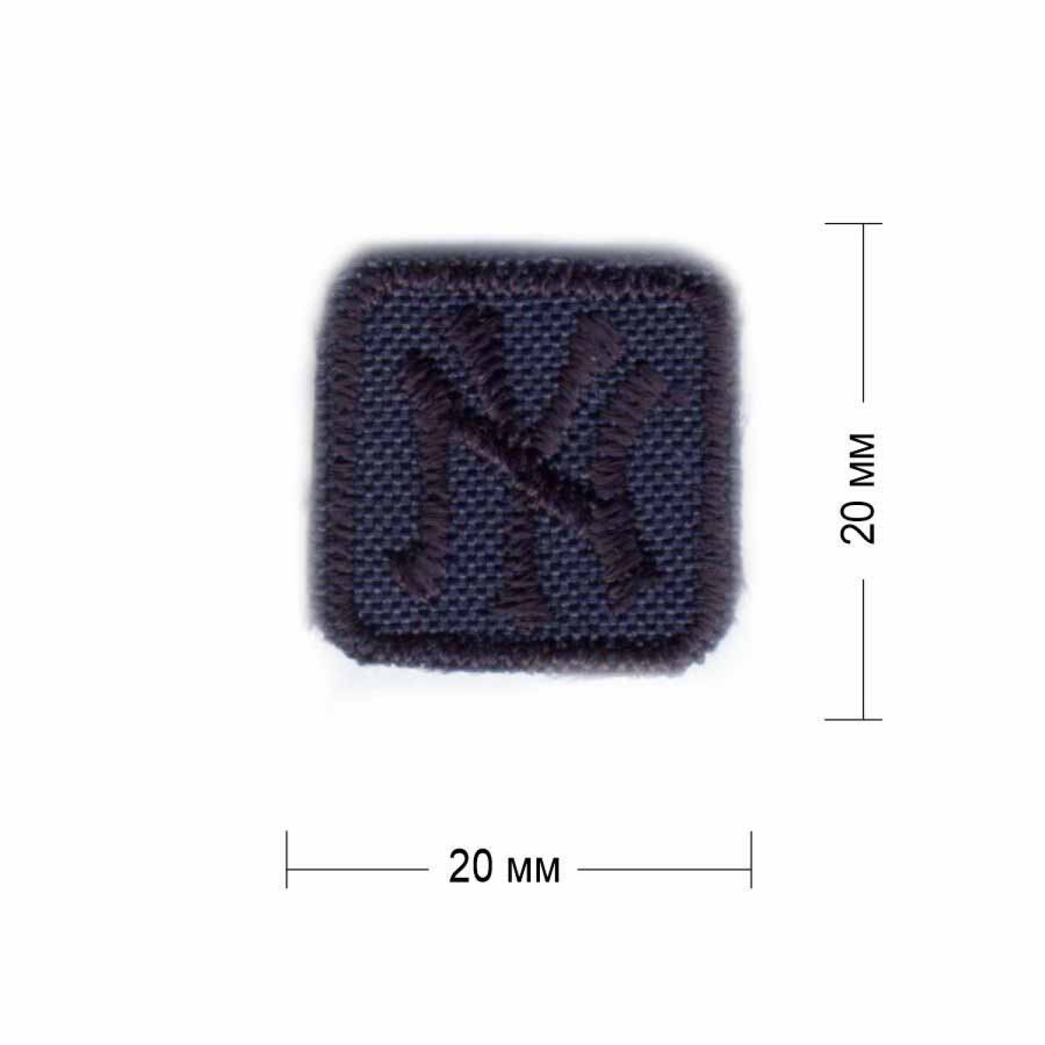 NY  20×20мм