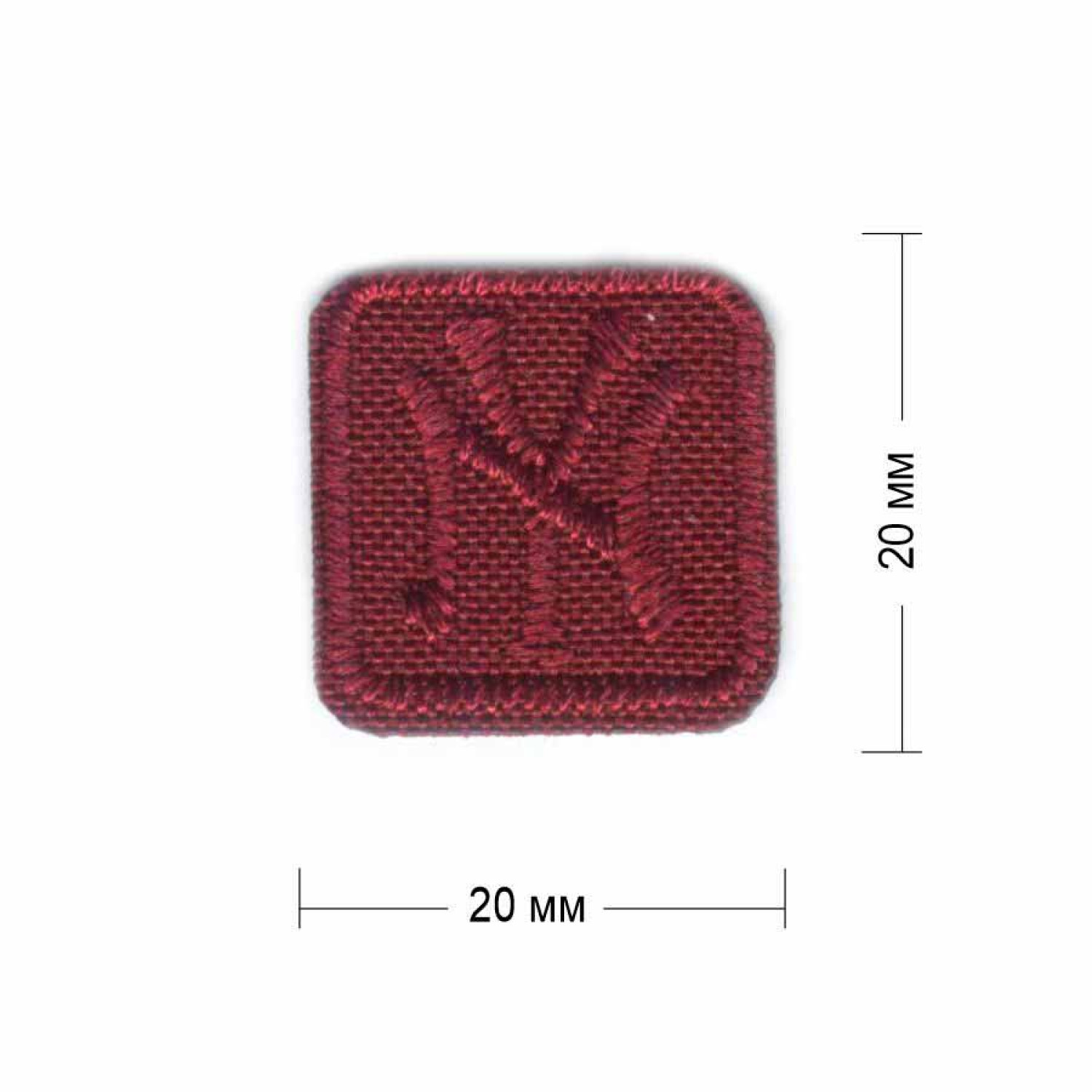 NY  20×20мм