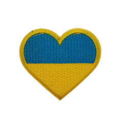 Серце Прапор 60х52мм