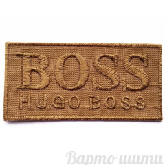 "HUGO BOSS" 80х40мм