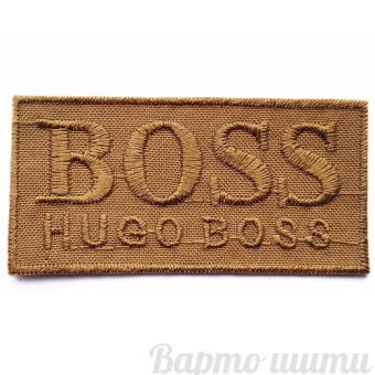 "HUGO BOSS" 80х40мм