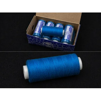 Нитка джинсовая №36 синяя , цвет 264, 150 м